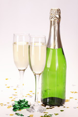 Champagne and party!