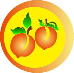 peach vector