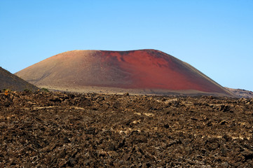 Timanfaya volcano, Lanzarote, Spain