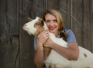 Country Girl and Friend