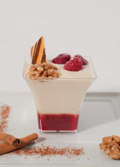 verrine de fruits rouges