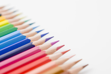 色鉛筆のアップ