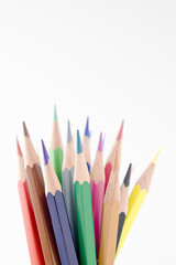 色鉛筆の集合