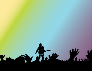 rock concert