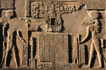 Bas-relief à Kom-Ombo
