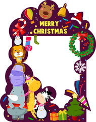 merry christmas frame