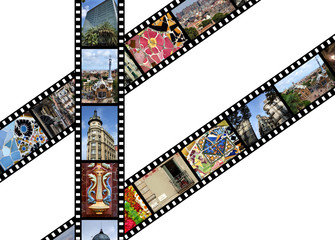 Barcelona photo strips