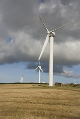 Wind Turbines, Cornwall, UK