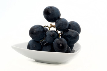 Black grapes