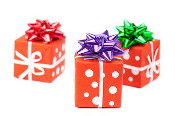 presents isolated on white