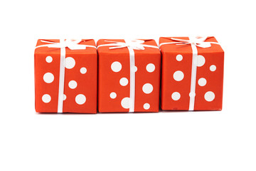 presents isolated on white
