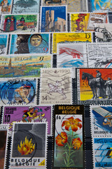 collection of stamps