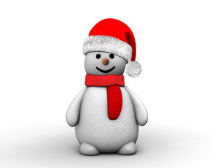 Santa Snowman
