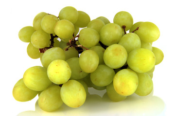 Grapes Isolated on White Background
