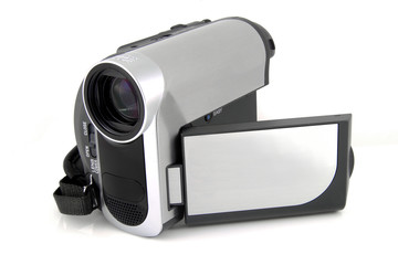 Camcorder Isolated on White Background