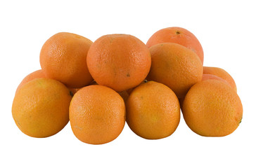 pile of fresh mandarins