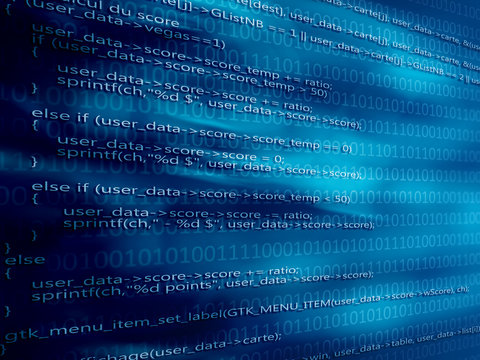 Matrice binaire et code GTK