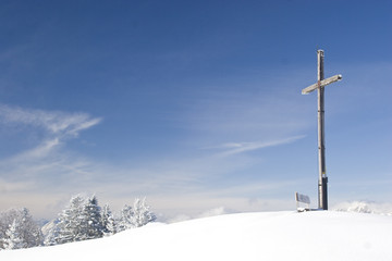 Fototapeta premium Hochalmkreuz