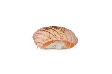 Salmon sushi isolated