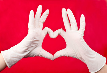 medical gloves