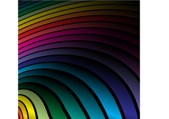 Vector rainbow background illustration