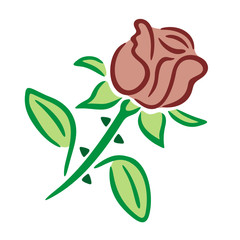 Red Rose Symbol