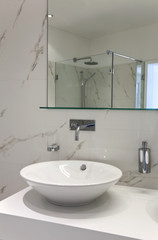 dettaglio di bagno moderno