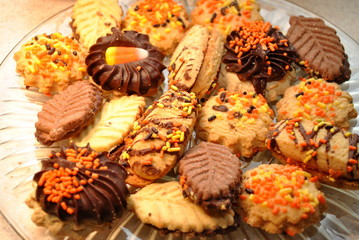 Thanksgiving Cookie Platter