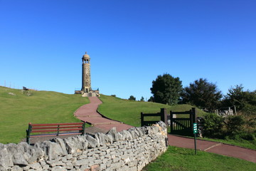 war memorial at crich , derbyshire