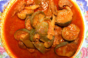 Beef Or Chicken Red Hot Curry