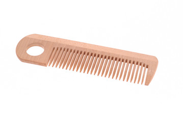 wooden comb