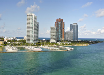 Fototapeta premium Miami skyline