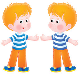 Fototapeta premium Twins