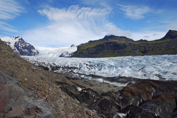 Vatnajokull glacier