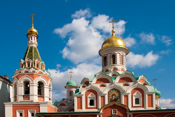 Fototapeta na wymiar Kazan Cathedral jest Rosyjska Cerkiew