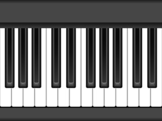 Fototapeta premium piano keys