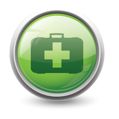 Symbole médical trousse de secours
