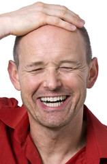 Happy Face from a man