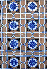 Portuguese glazed tiles
