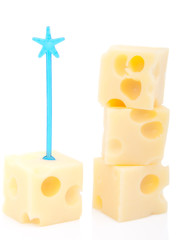 canape made from cheese