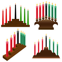 kwanzaa candlestick