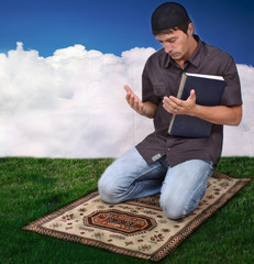 Fototapeta premium muslim prayer