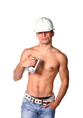 handsome guy shirtless