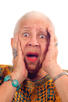 Elderly African American Woman