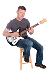 guitarist playing