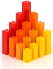 Fototapeta premium Bar Graph