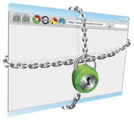 Fototapeta premium internet safety