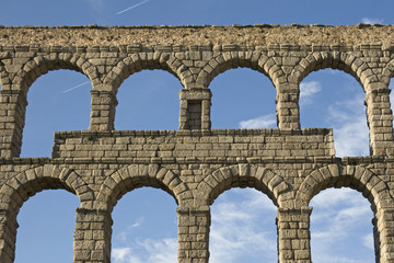 Fototapeta premium Roman Aqueduct in Segovia