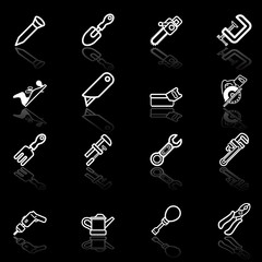 Tool icon set