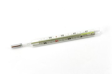 The thermometer mercury